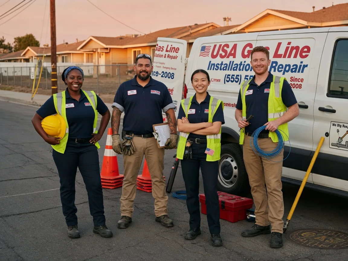Gas Line Installation company in Santa Cruz, NM